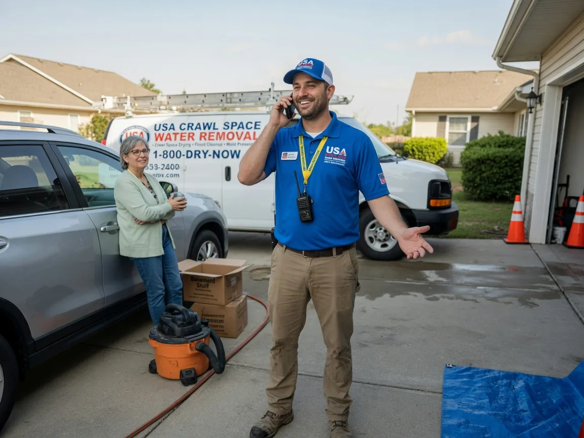 Crawl Space Water Removal Cameron, LA FAQs